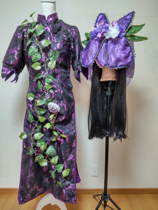 完成した衣装の写真